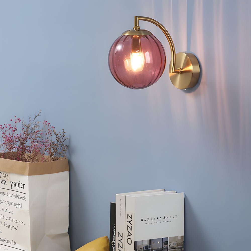 Curved Arm Wall Sconce for Sculptural Glow