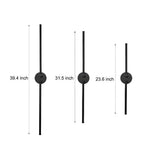 Drehbare lineare LED-Wandlampe für skulpturales Licht