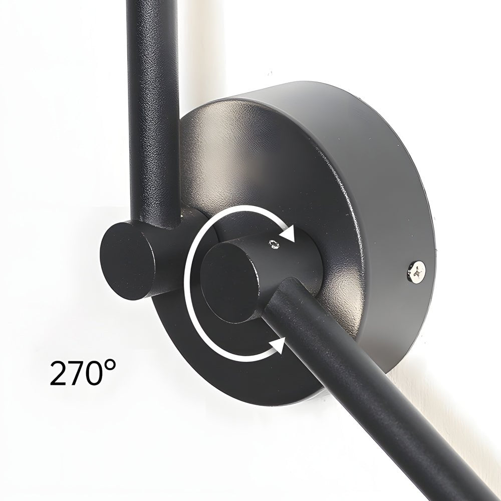 Drehbare lineare LED-Wandlampe für skulpturales Licht
