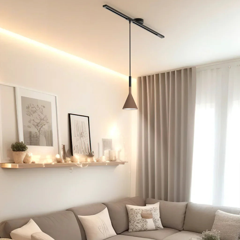 Rotatable Pendant Light Track – Flexible Placement