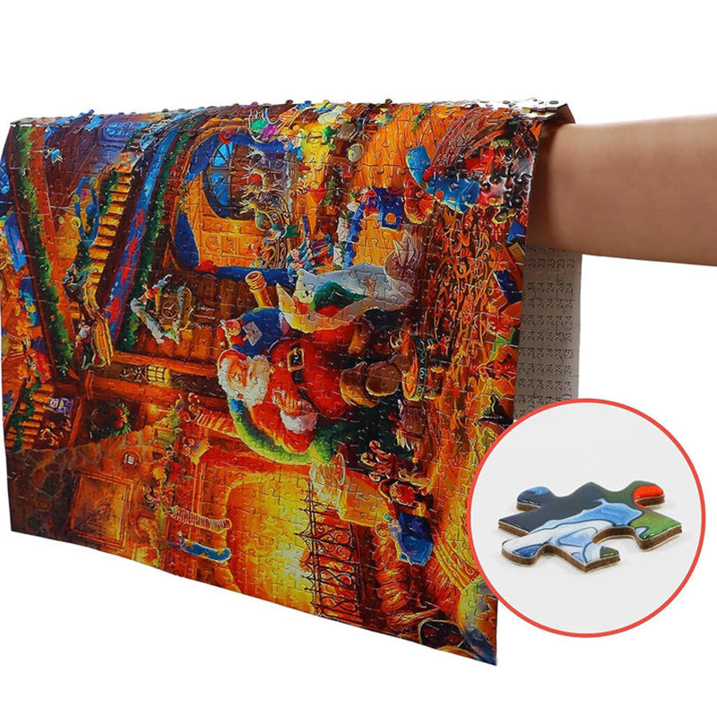 Calendario dell'Avvento Puzzle di Natale per Serate Festive