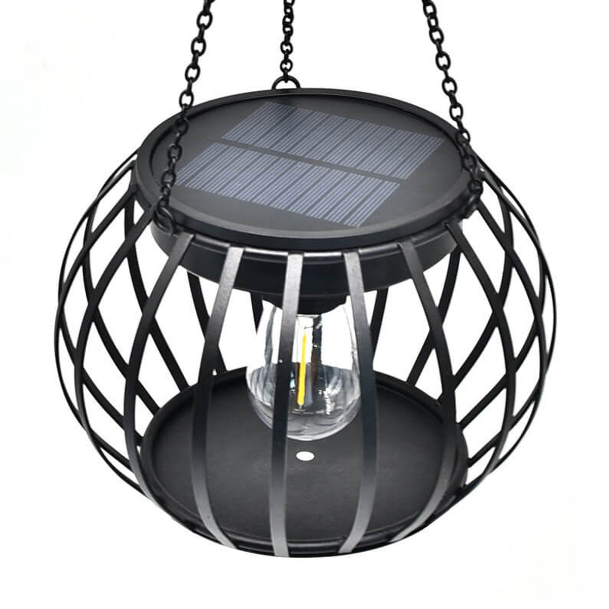 Solar Pumpkin Lantern With Garden Glow