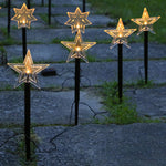 Solar-Gartenstablichter für festlichen Glanz  