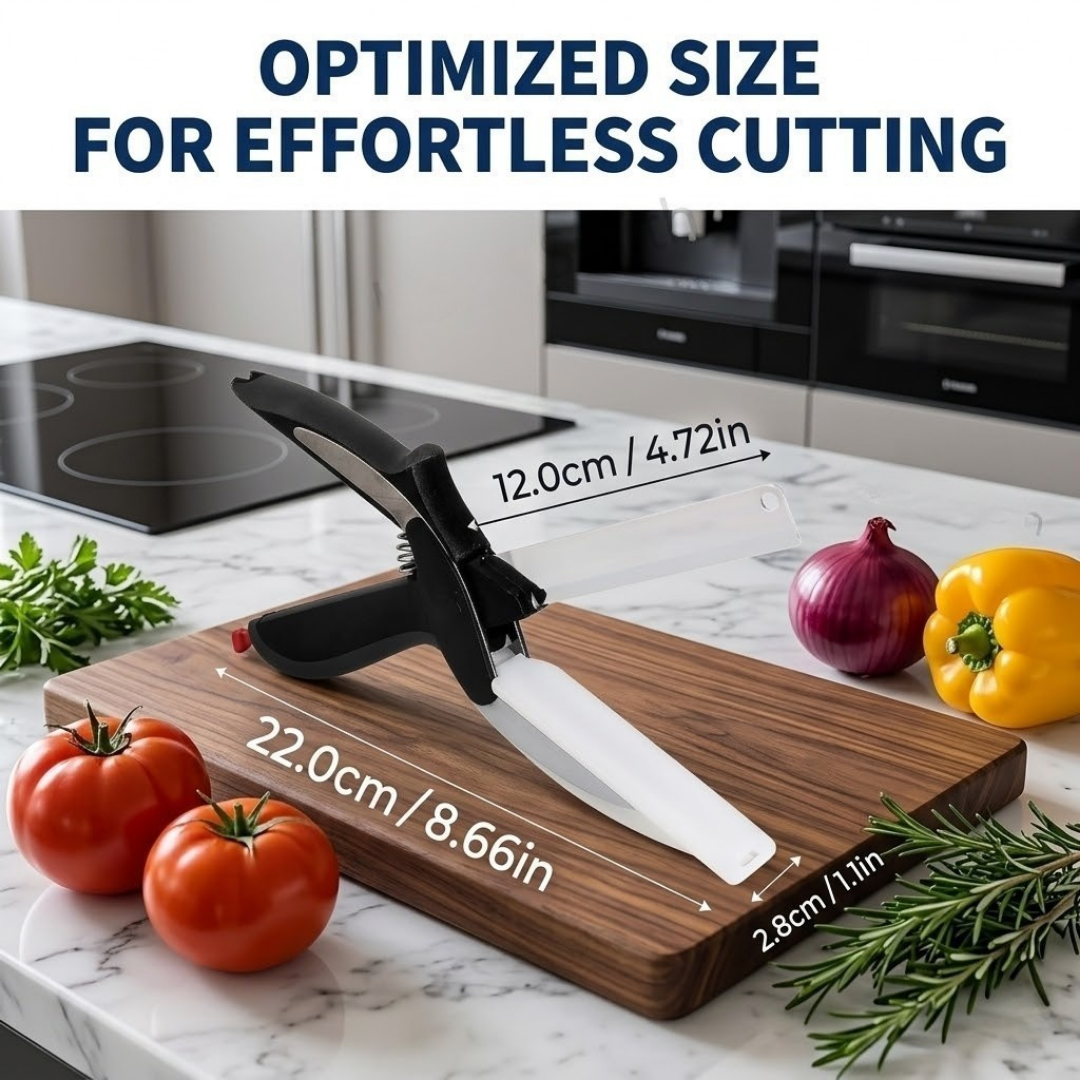 Tijeras de cocina Clever Cutter para una preparación más rápida