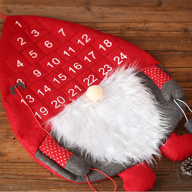 Santa Pendant Advent Calendar For Festive Charm