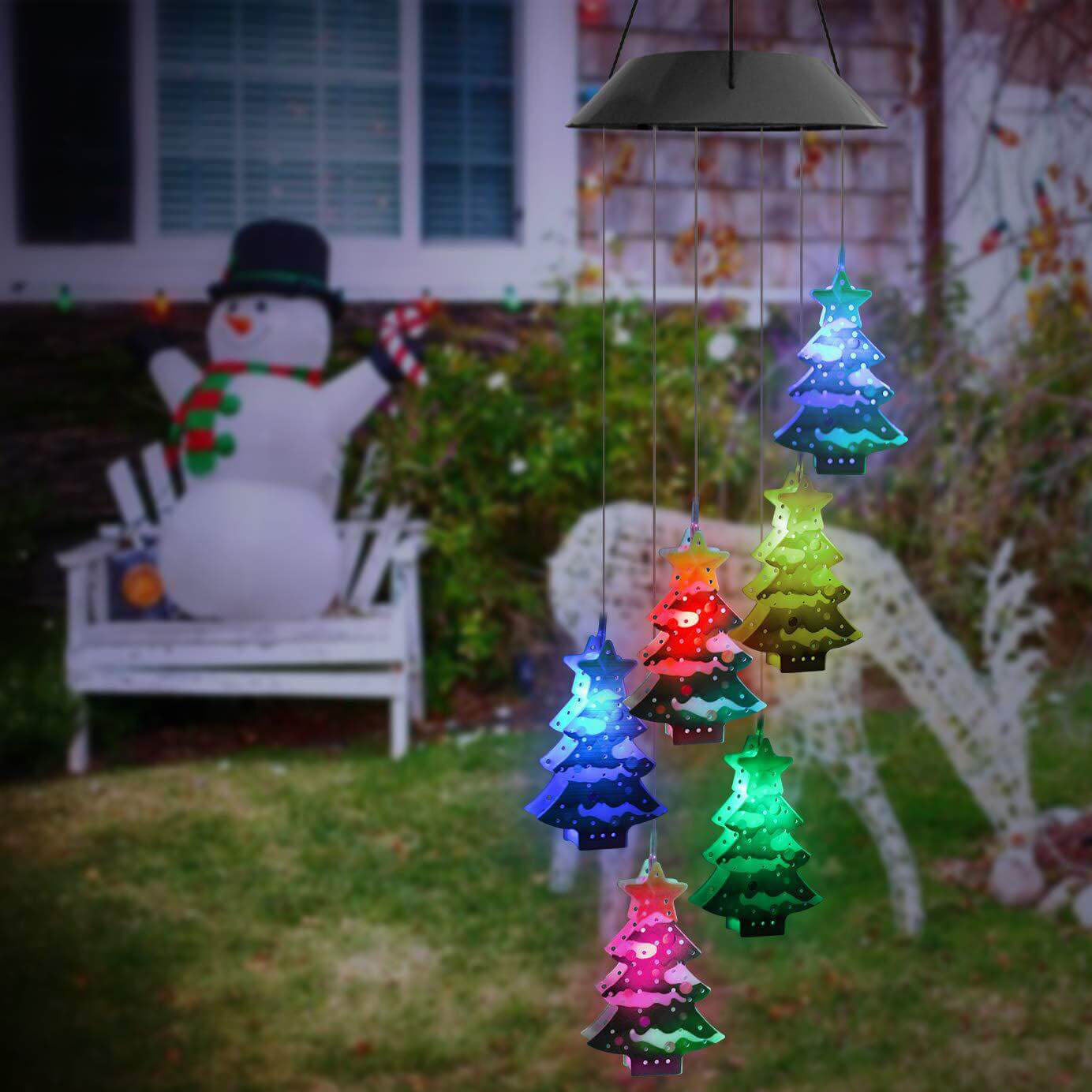 Solar Hanging Lights For Festive Outdoor Glow