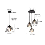 Iron Cage Pendant Light With Industrial Character