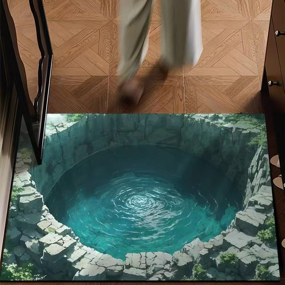 Zerbino Abisso Infinito con Illusione 3D
