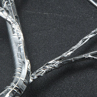 Copper Wire Table Lamp With Sculptural Glow