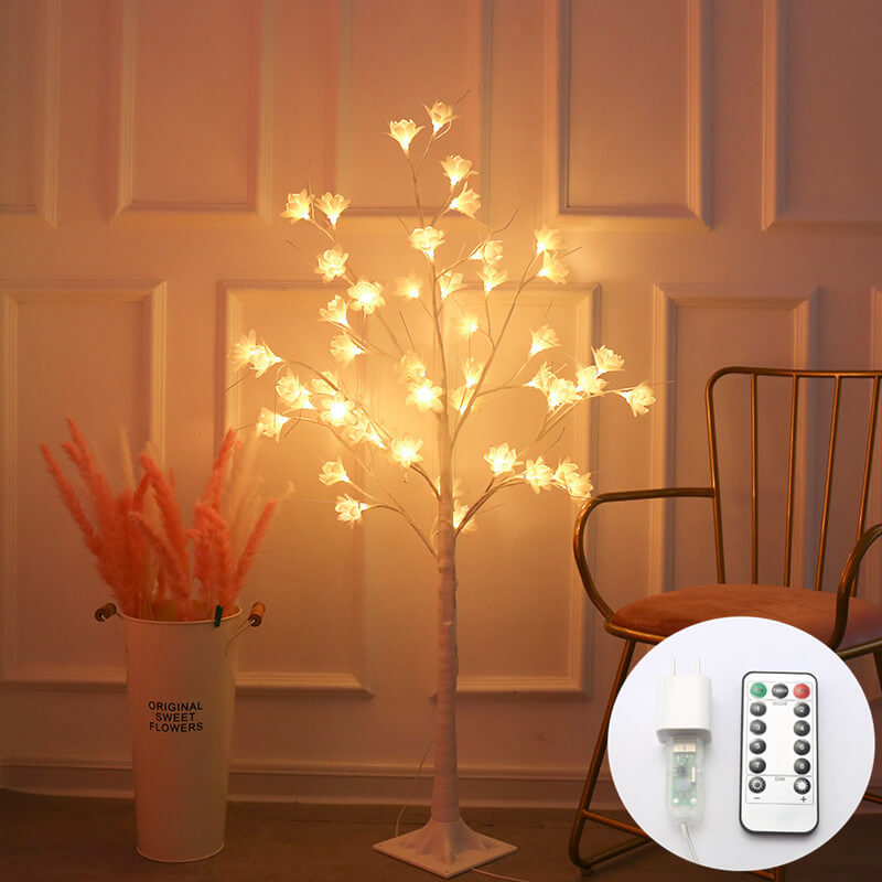 Copper Wire Orchid Table Lamp For Artful Glow