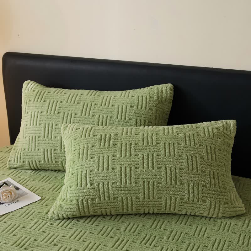 Coperta in pile double-face per un comfort artistico