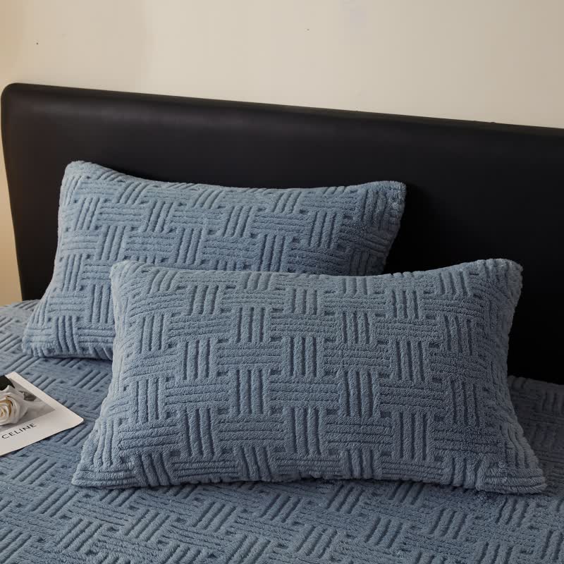 Coperta in pile double-face per un comfort artistico
