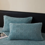 Coperta in pile double-face per un comfort artistico