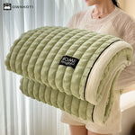 Plaid Texture Blanket For Cozy Character