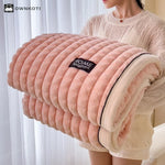 Plaid Texture Blanket For Cozy Character