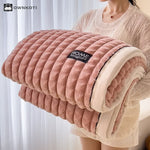 Plaid Texture Blanket For Cozy Character