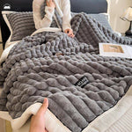 Plaid Texture Blanket For Cozy Character