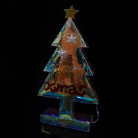 3D-Weihnachtsbaum-Unendlichkeitslichter für festlichen Glanz