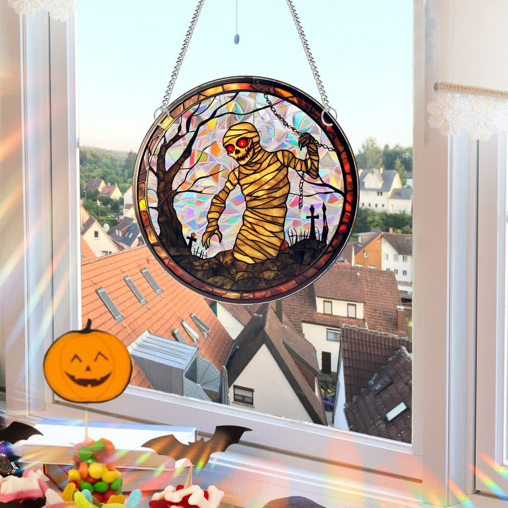 Halloween Window Hanging Decoration With Spooky Charm