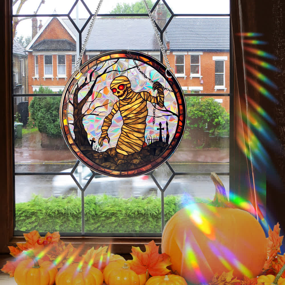 Halloween Window Hanging Decoration With Spooky Charm