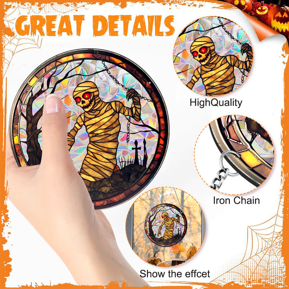 Halloween Window Hanging Decoration With Spooky Charm