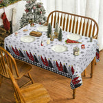 Christmas Snowflake Tablecloth For Festive Charm
