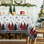 Christmas Snowflake Tablecloth For Festive Charm