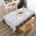 Christmas Snowflake Tablecloth For Festive Charm