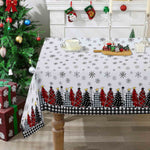 Christmas Snowflake Tablecloth For Festive Charm