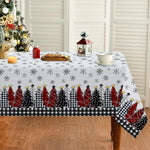 Christmas Snowflake Tablecloth For Festive Charm