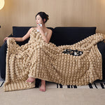 Modern Fleece Blanket For Artful Warmth