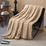 Modern Fleece Blanket For Artful Warmth