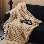 Modern Fleece Blanket For Artful Warmth