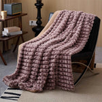 Modern Fleece Blanket For Artful Warmth