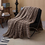 Modern Fleece Blanket For Artful Warmth