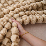 Modern Fleece Blanket For Artful Warmth