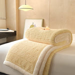 Coperta in pile double-face per un comfort artistico