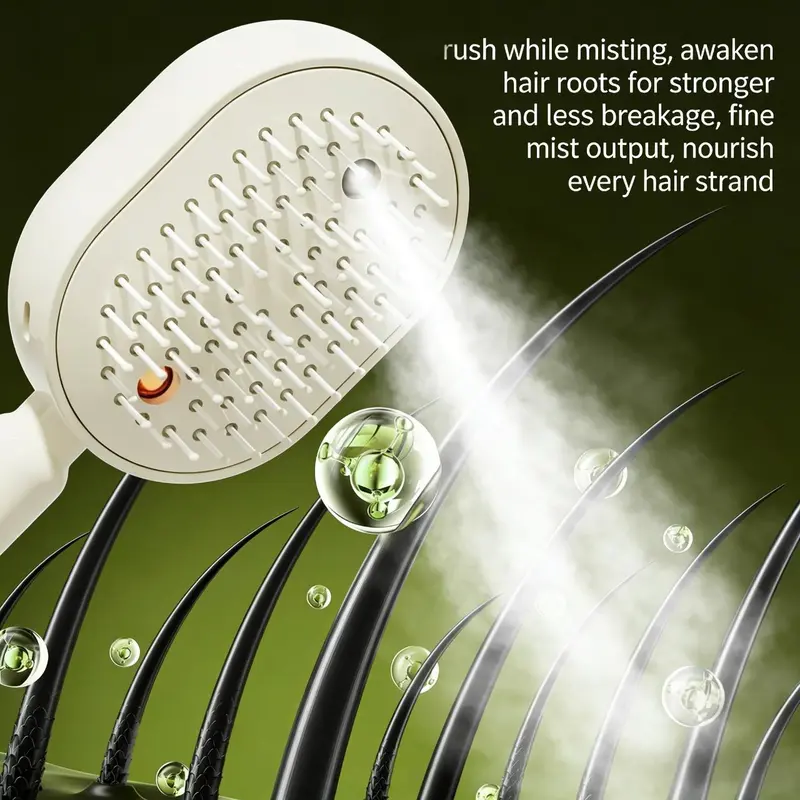 Electric Spray Air Cushion Massage Comb for Scalp Relief