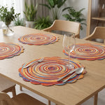 Nordic Rainbow Placemats For Artful Tables