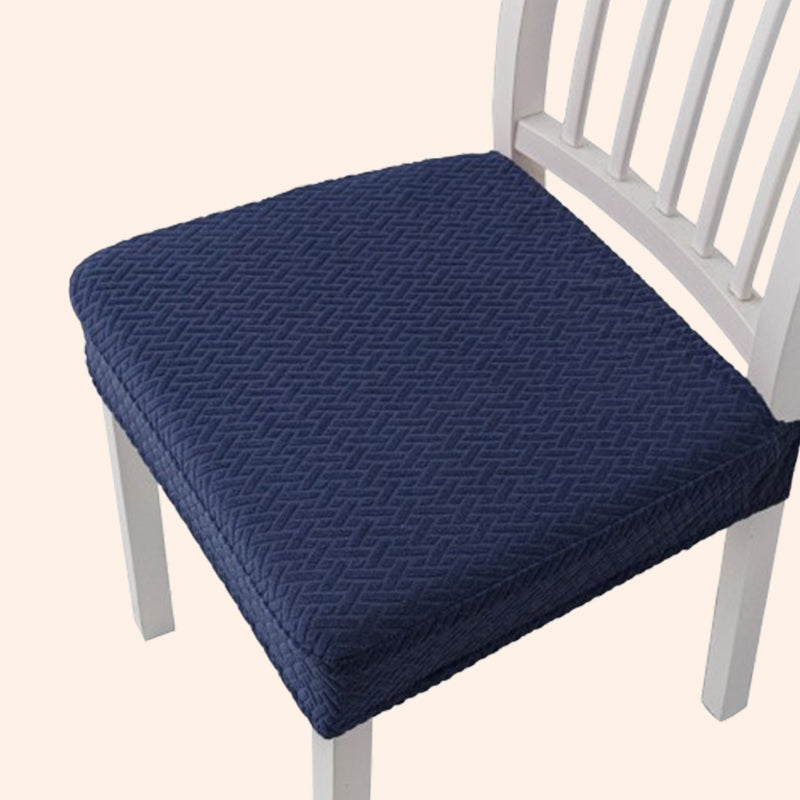 Jacquard Chair Seat Cover With Artful Character