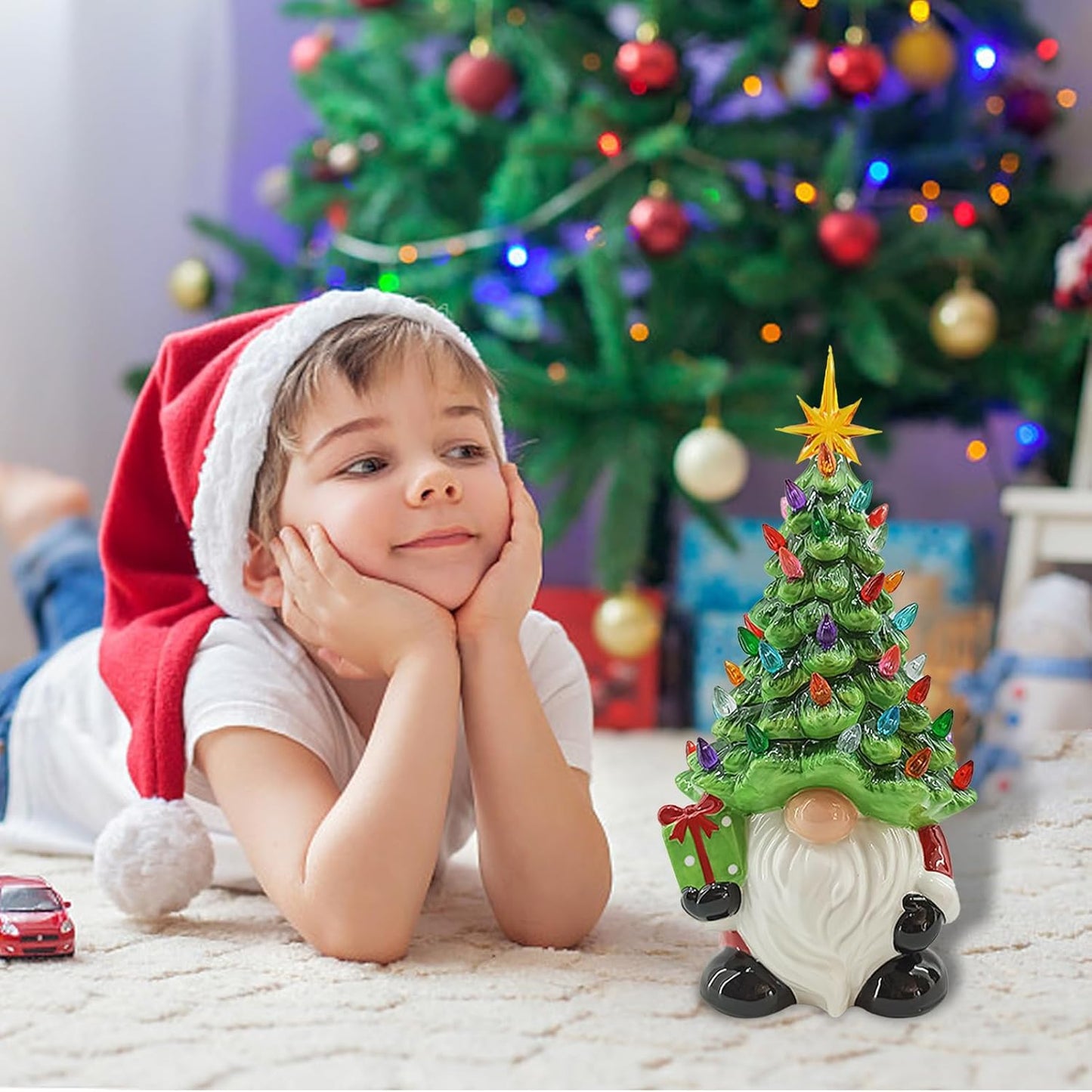 Glowing Gnome Tree Lighting For Festive Charm