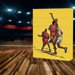 NBA Advent Calendar Table For Fan Displays