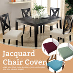 Jacquard Chair Seat Cover With Artful Character
