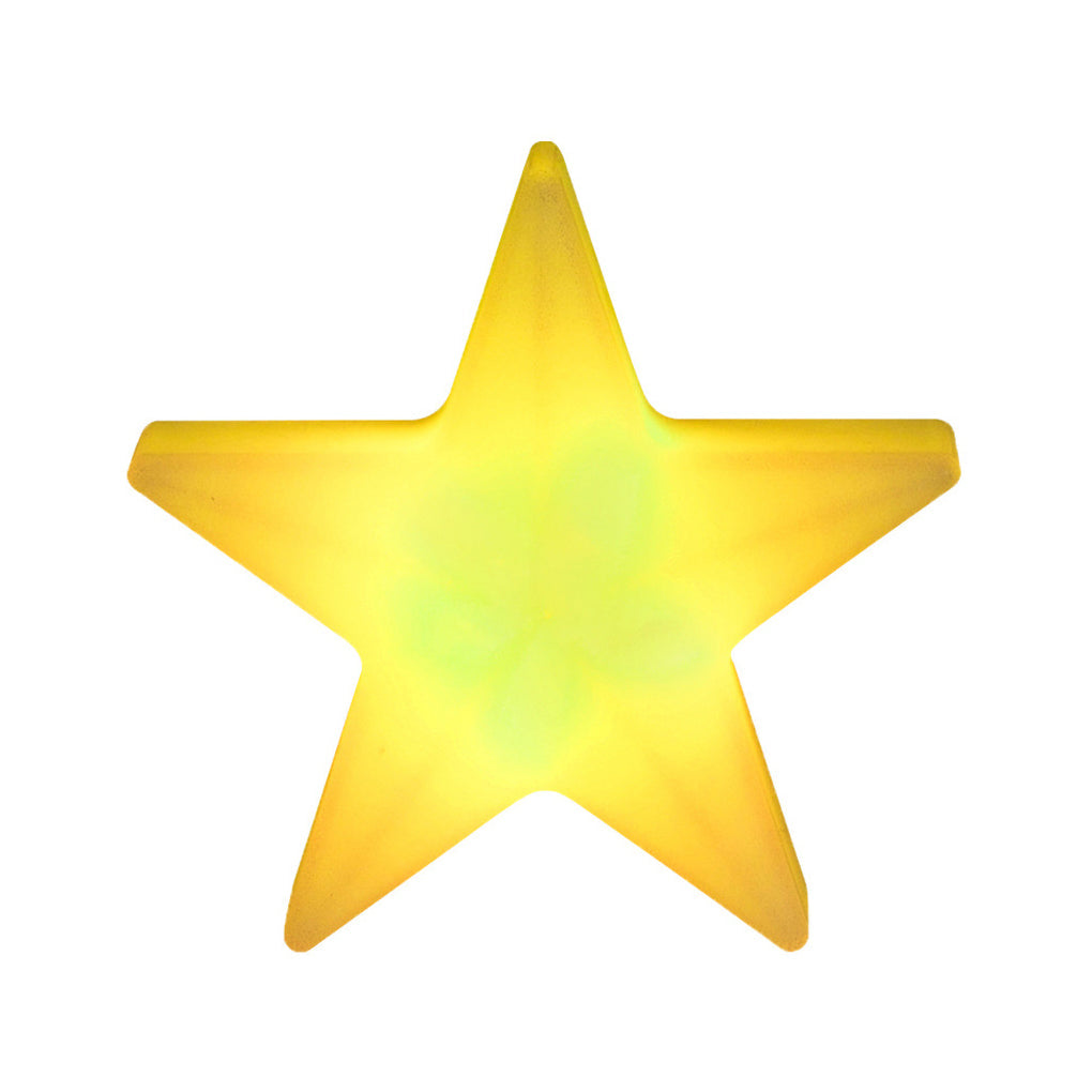 Luci ornamentali a stella colorate per un bagliore festivo
