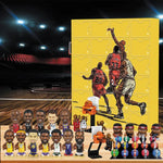 NBA Advent Calendar Table For Fan Displays