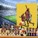 NBA Advent Calendar Table For Fan Displays