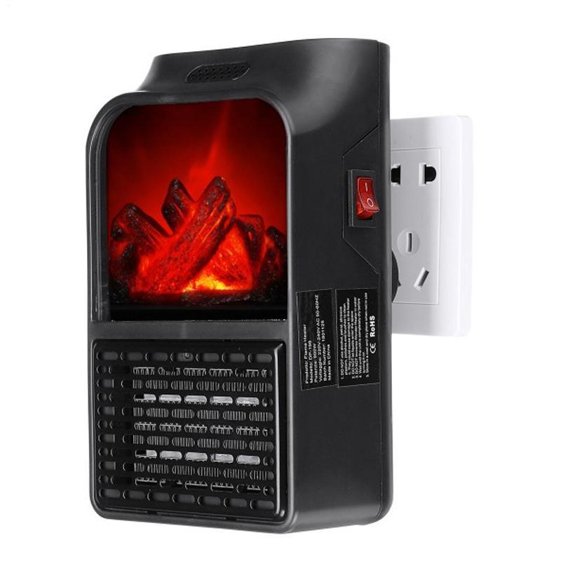 Mini Electric Fireplace Warmer For Cozy Ambience