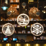 Christmas Suction Cup Light For Festive Glow