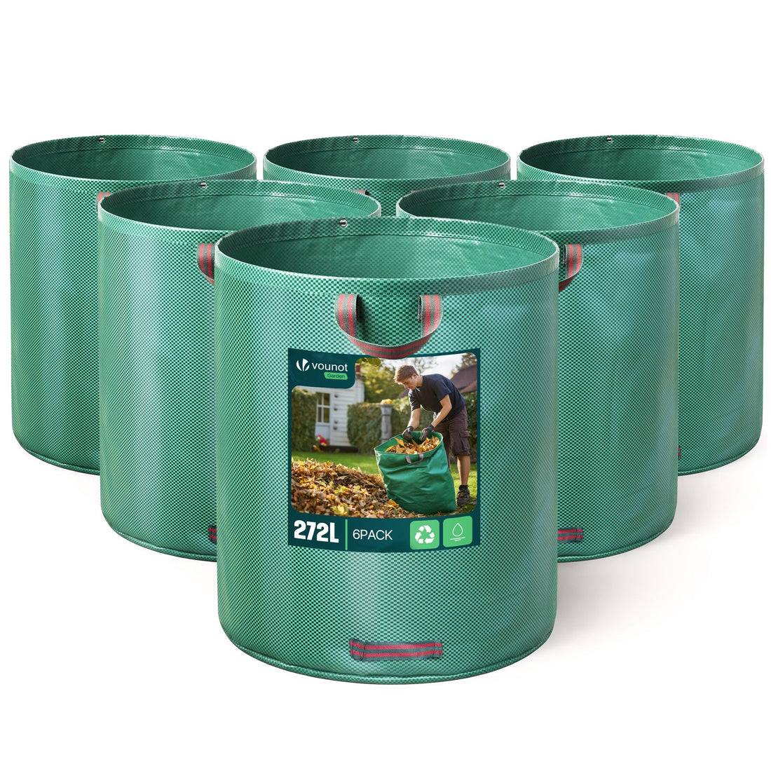 272L XXL Garden Bags – Effortless Yard Cleanup