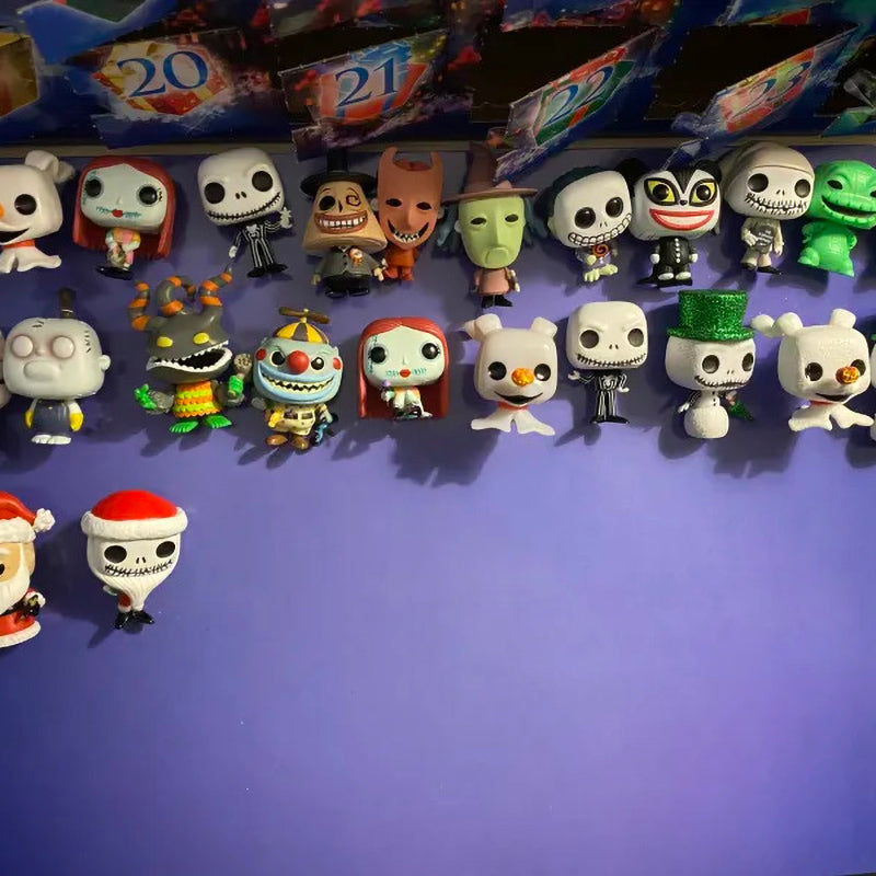 Nightmare Advent Calendar With 24 Figurines
